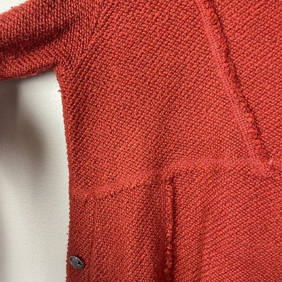 Soft Surroundings Woman's Sz S Burnt Orange Breakwater Pullover Sweater - Picture 4 of 9